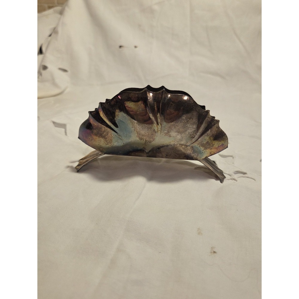 Vintage Silver Plated Napkin/Letter Holder